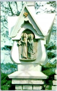 4th Station in the Shrine of the Way of the Cross at Franciscan Monastery, USA