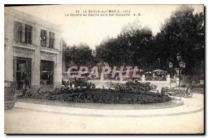 Old Postcard La Baule Sea Loire Inf The Square Casino to Ker car Causette