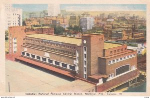 MONTREAL, Quebec, Canada, 1900-1910s; Canadian National Railways Central Station