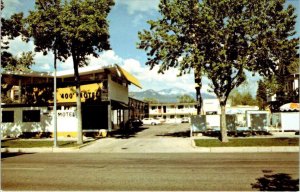 Colorado Springs, CO Colorado  IMPERIAL 400 MOTEL  Roadside Advertising Postcard