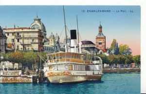 France Postcard - Evian-Les-Bains - Le Port - Ref 3861A