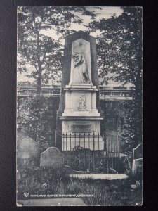 Scotland GREENOCK Highland Mary's Memorial c1911 Postcard by W.R.& S.