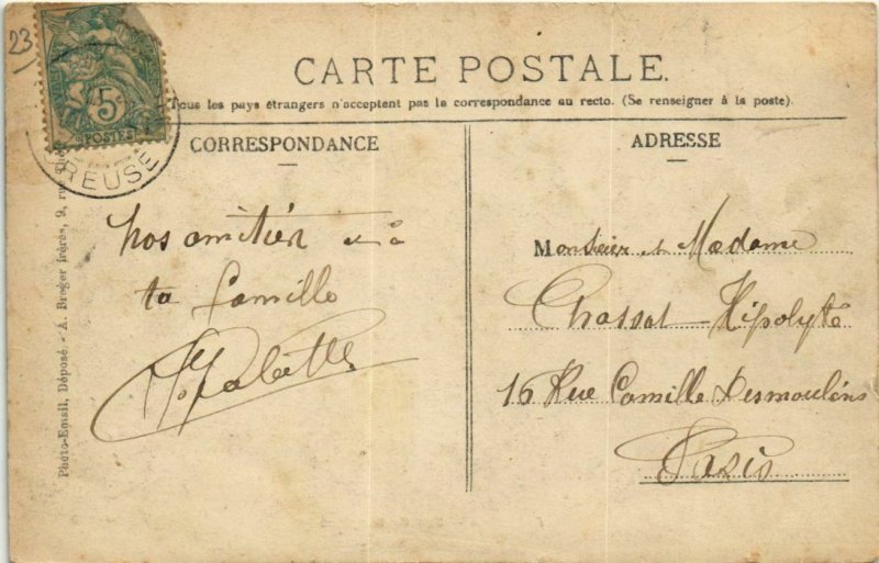 CPA AUBUSSON Vue du Chapitre (1143791)