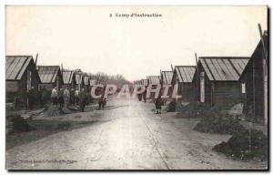 Old Postcard The Great War Militaria 1914 Camp instruction