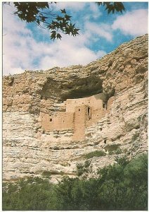 Montezuma Castle National Park, Arizona, Chrome Postcard