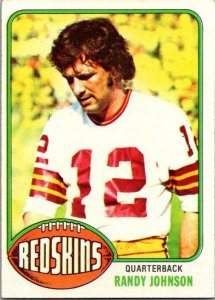 1976 Topps Football Card Randy Johnson Washington Redskins sk4474