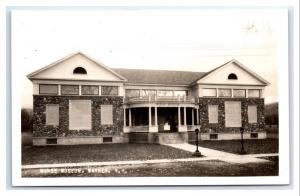 Postcard Morse Museum, Warren, NH 1920-1945 era RPPC I12 A