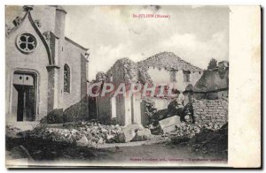 Old Postcard St Julien Army