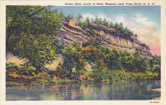 Missouri Noel Butler Bluff Curteich