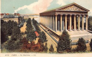 France Paris La Madeleine vintage postcard