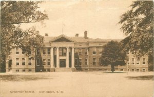 Postcard South Carolina Darlington Grammar School News Press Albertype 23-4573