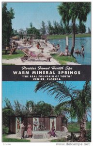 Warm Mineral Springs, Health Spa, VENICE, Florida, 40-60's