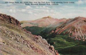 Colorado Longs Peak Rocky Mountain National Park