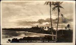 Hilo Hawaii HI Sunrise Puna Beach Photo Photograph