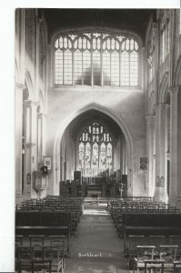 Gloucestershire Postcard - Northleach - Interior of Church   A6875