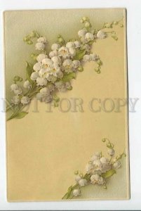 3184989 Garlands of flowers LILY Klein Vintage EMBOSSED PC