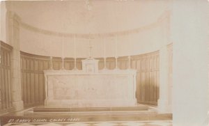 Lot317 st abbots chapel caldey abbey real photo social history wales  uk