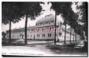 Postcard Old Vichy Perspective From L & # 39Etablissement Thermal