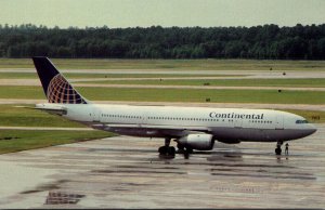 Airplanes Continental Airline Airbus A300B4-203 At Houston Intercontinental A...