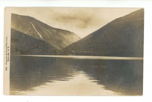 NH - Franconia Notch. Echo Lake ca 1923   RPPC