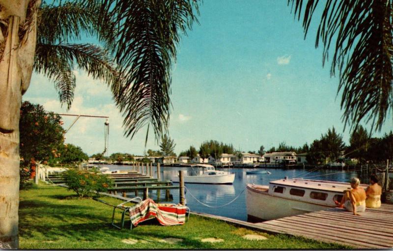 Florida Indian Rocks Beach Yacht Basin 1969