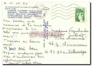 Postcard Modern Traveling the Tarn et Garonne St Antonin tourism Laguepie Rou...