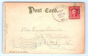 OLD TOWN, Maine ME ~ WOOLEN MILLS 1907 Penobscot County  Postcard