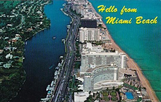 Postcard - Hello from Miami Beach, Florida