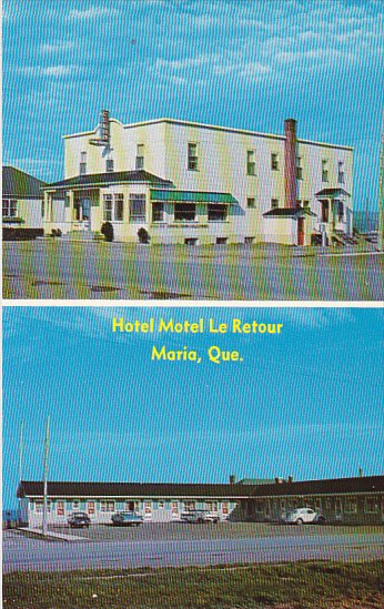 Canada Hotel Motel Le Retour Maria Quebec