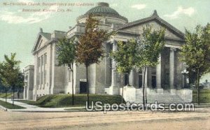 Christian Church - Kansas City, Missouri MO Postcard