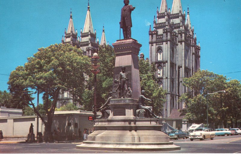 US    PC4057  THE PIONEER MONUMENT, SALT LAKE CITY, UTAH