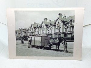 Dustless Container Waterloo London 1931 Refuse Collection Vtg  Repro Postcard