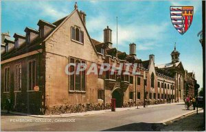 Modern Postcard Pembroke College Cambridge