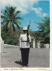 Police Guard, Nassau , Bahamas , 50-70s #1/2