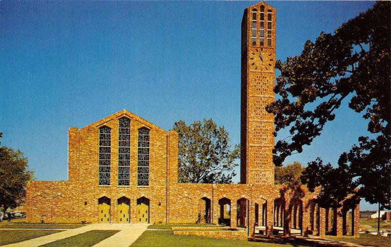 Starkville Mississippi State University George Perry Tower-Carillon~Chapel~1960s