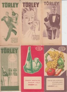 ADVERTISING LABELS HUNGARY etc. 200 ex. mostly 1920-1950 period (L5441)