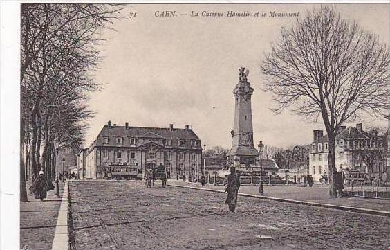 France Caen La Caserne Hamelin et le Monument