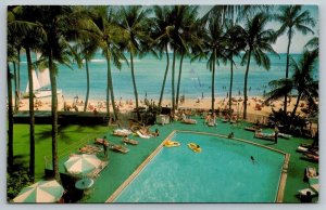 The Outrigger East Hotel  Waikiki  Hawaii  1973   Postcard