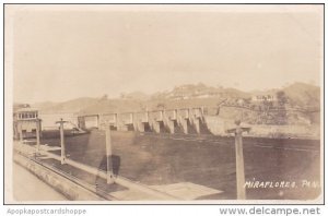 Panama Miraflores Locks Panama Canal Real Photo