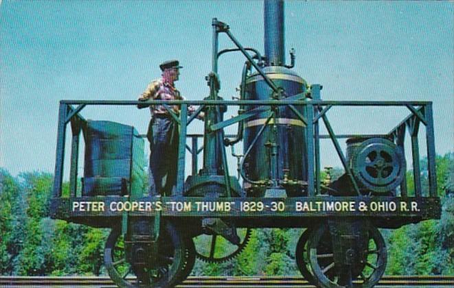 Maryland Baltimore Tom Thumb Locomotive Baltimore and Ohio Transportation Museum