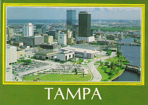 Aerial View Tampa Bay Performing Arts Center Tampa Florida