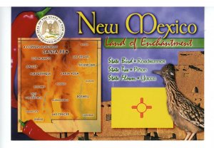 NM - New Mexico Map & Highlights   (continental size)