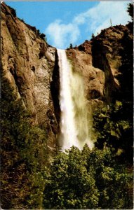 California Yosemite National Park Bridalveil Fall 1951