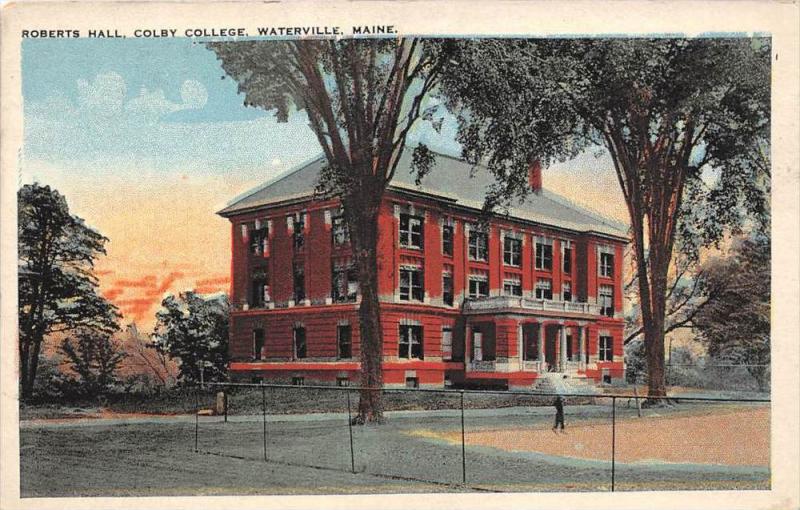 Maine Waterville, Colby College, Roberts Hall