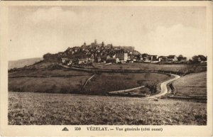 CPA VEZELAY - Vue générale (cote ouest) (124682)