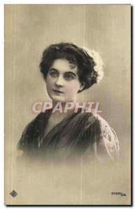 Fantaisie - Femme - Lovely woman with enchanting eyes (carte hongroise Hungary H