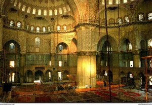 Turkey Istanbul Intrior Of Blue Mosque