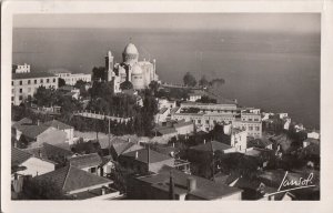 Algeria Alger Notre Dame of Africa cathedral panorama photo postcard