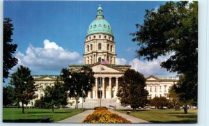 Postcard - The Kansas State Capitol - Topeka, Kansas