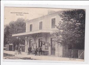 BEAUVOISIN : la gare (GARE) - tres bon etat